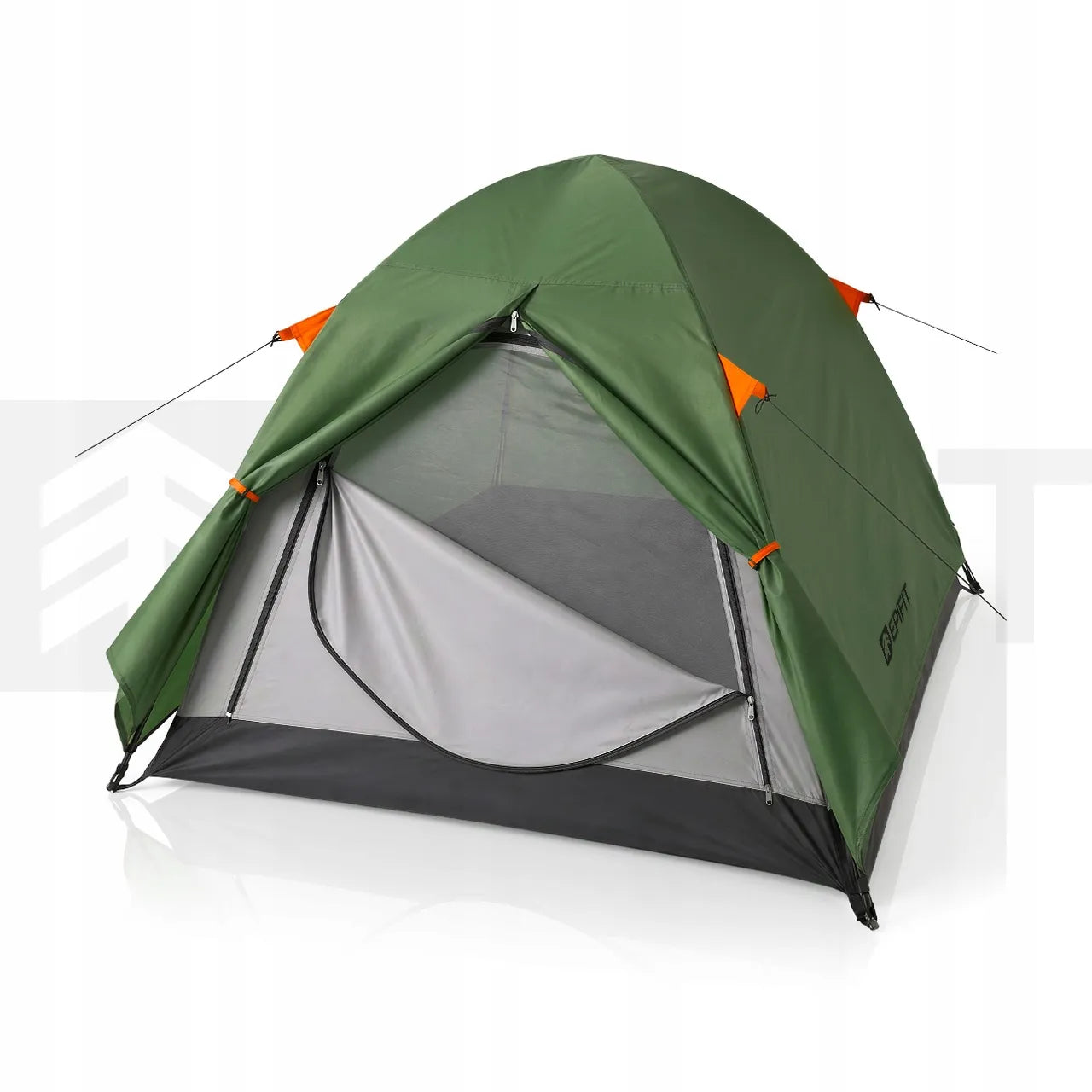 Lengva dvivietė vandeniui atspari kempingo palapinė su tentu 205x150x120 cm Epifit HORIZON 2.0