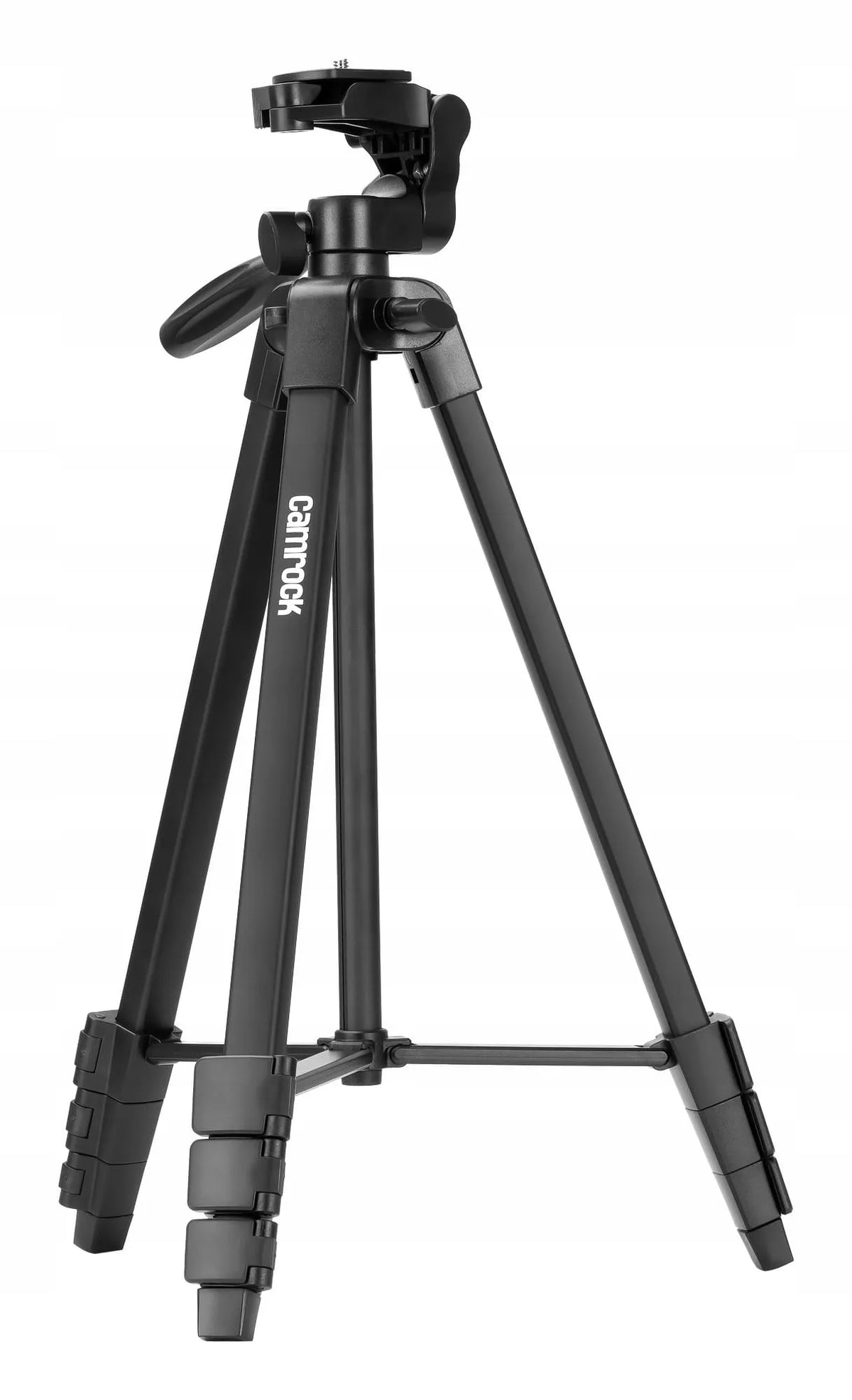Lengvas fotografinis stovas Camrock CP-530 fotoaparatui ir vaizdo kamerai, nuo 44 iki 149 cm, su dėklu