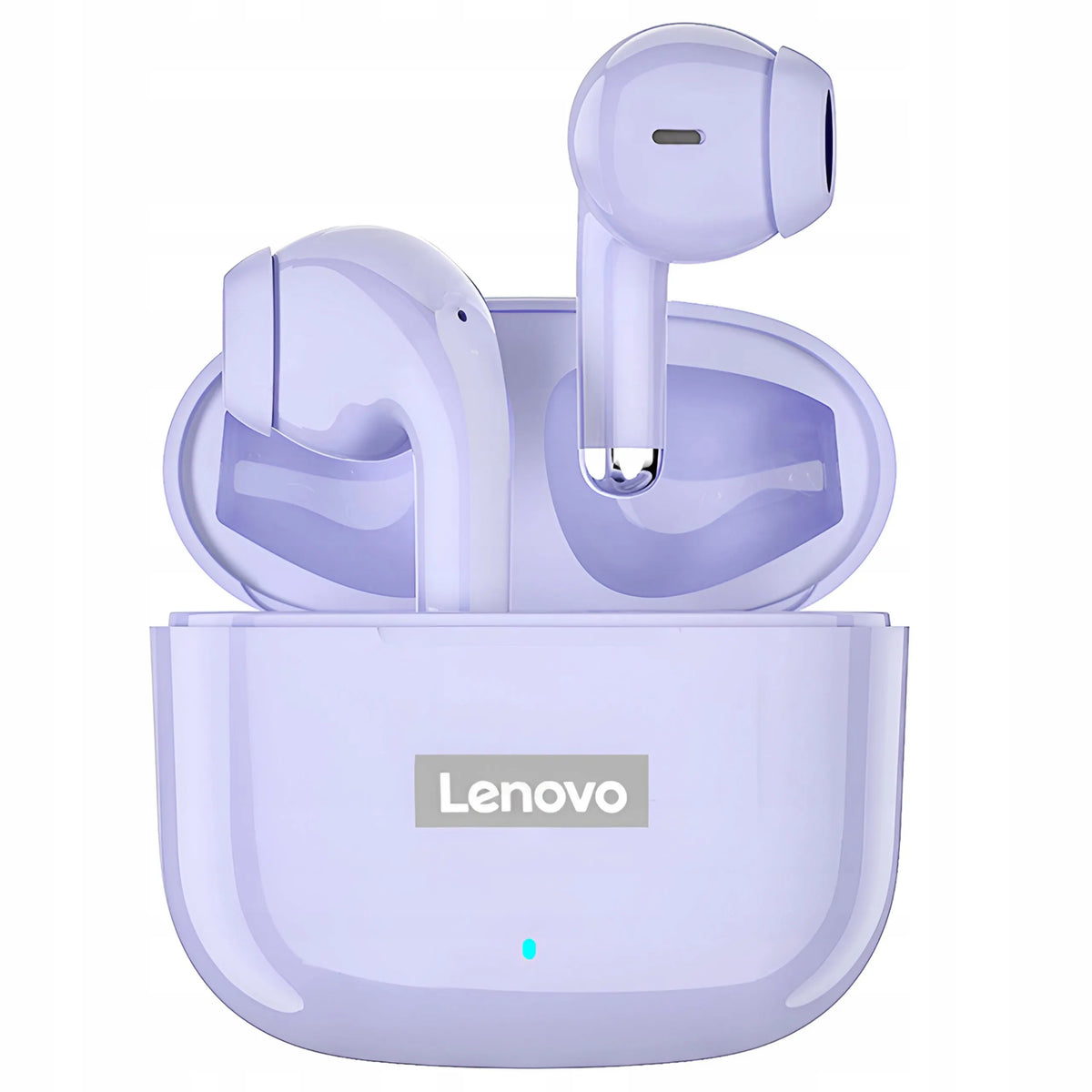 „Lenovo LP40 PRO“ violetinės belaidės ausinės, IPX5, „Bluetooth 5.1“