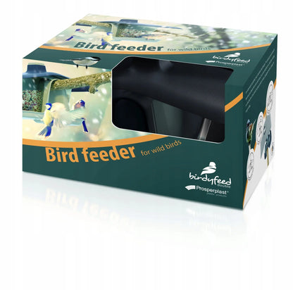 Lesykla paukščiams Birdyfeed Double antracito spalvos