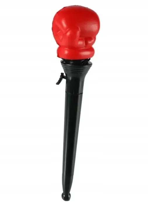Linksmas tušinukas su raudonos bokso pirštinės dizainu – dovana jam