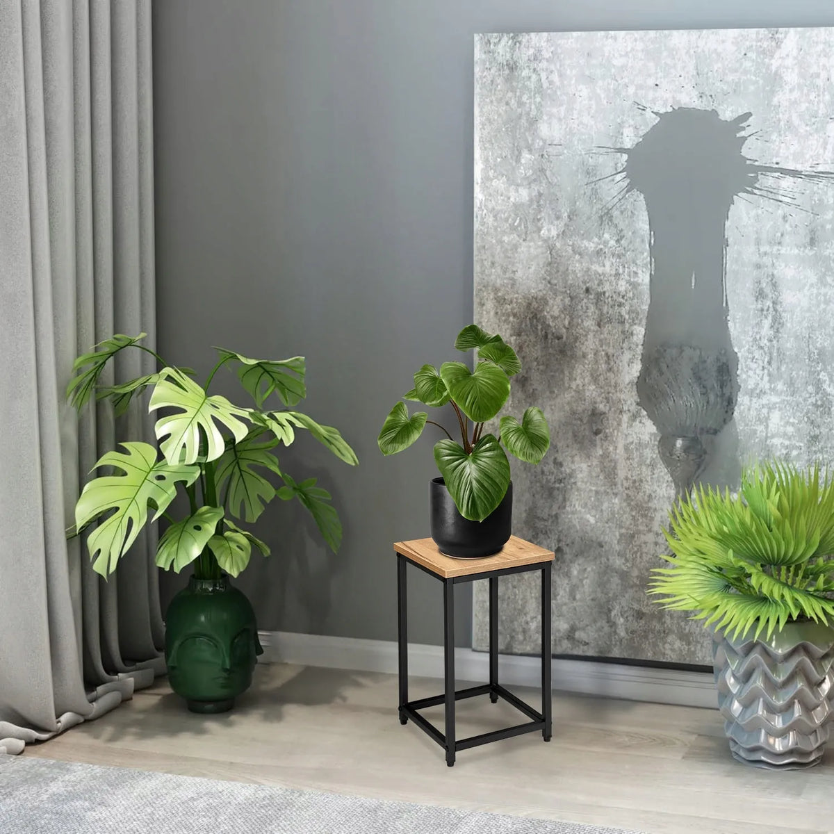 Loftinio stiliaus gėlių stovas ARBEN CRAFT 40 cm