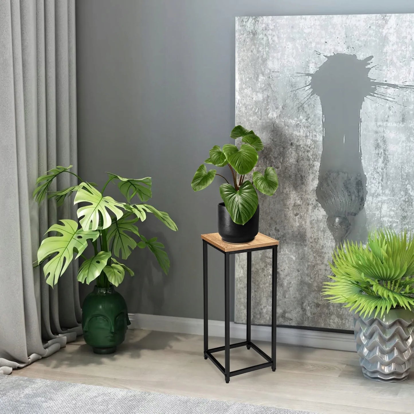 Loftinio stiliaus gėlių stovas ARBEN CRAFT 60 cm