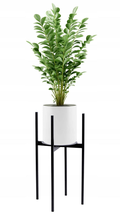 Loftinis pastatomas gėlių stovas Torre, 60 cm, juodas