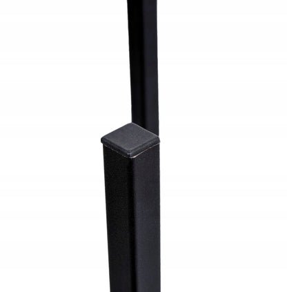 Loftinis pastatomas gėlių stovas Torre, 60 cm, juodas