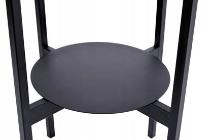 Loftinis pastatomas gėlių stovas Torre, 60 cm, juodas