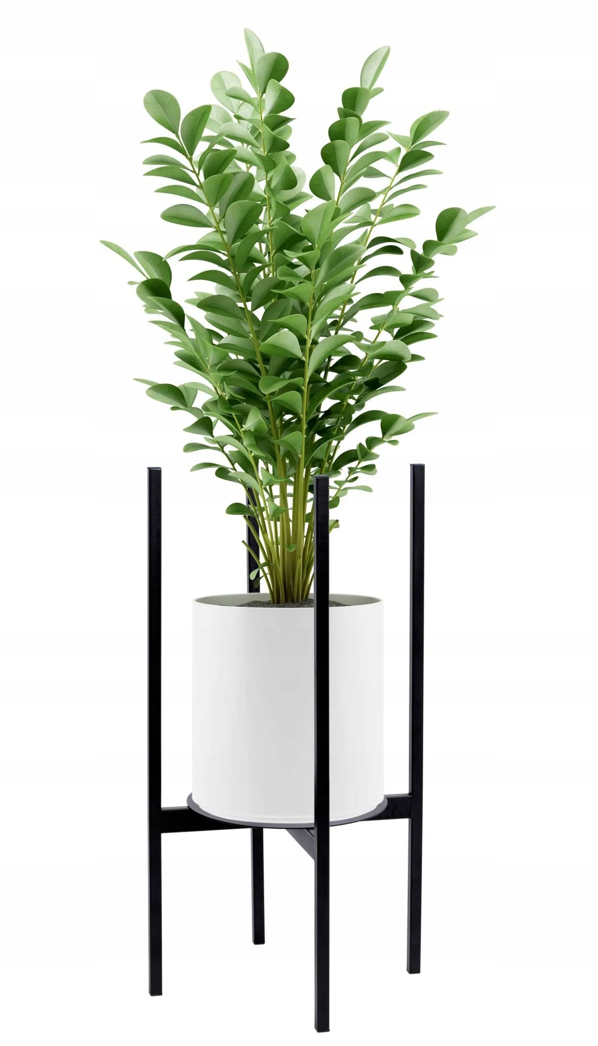 Loftinis pastatomas gėlių stovas Torre, 60 cm, juodas