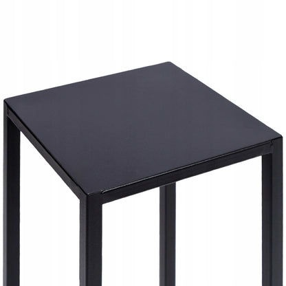 LoftInspired Piatto loft stovas gėlėms, 60 cm, juodas