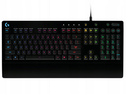 „Logitech Prodigy G213“ klaviatūra, 920-008093, membraninė, USB, US international QWERTY, juoda