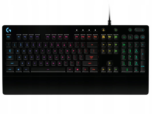 „Logitech Prodigy G213“ klaviatūra, 920-008093, membraninė, USB, US international QWERTY, juoda