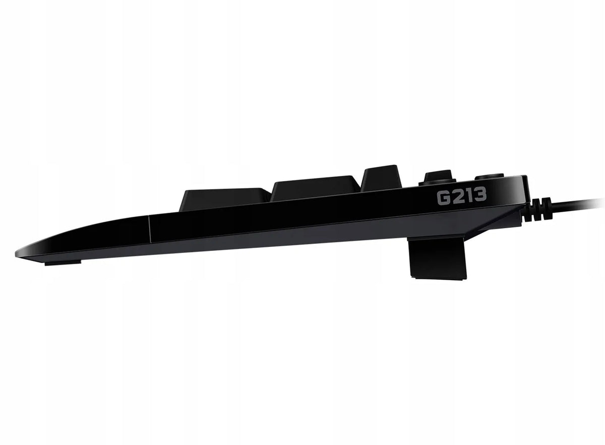 „Logitech Prodigy G213“ klaviatūra, 920-008093, membraninė, USB, US international QWERTY, juoda