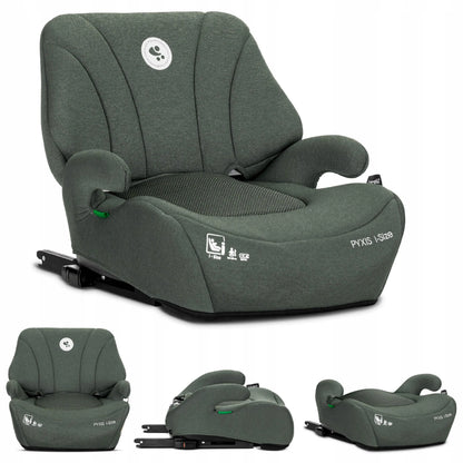 Lorelli Pyxis i-Size 125-150 cm automobilinė kėdutė su ISOFIX jungtimi, 2-in-1 paaukštinta kėdutė