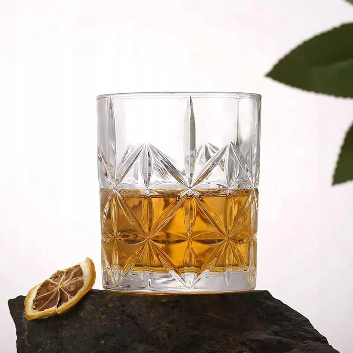 LUXITO Glow viskio stiklinės 320 ml komplektas, 6 vnt.