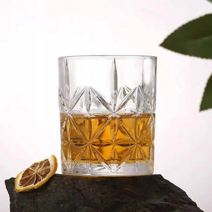LUXITO Glow viskio stiklinės 320 ml komplektas, 6 vnt.