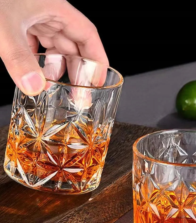 LUXITO Glow viskio stiklinės 320 ml komplektas, 6 vnt.
