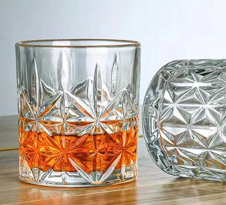 LUXITO Glow viskio stiklinės 320 ml komplektas, 6 vnt.