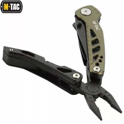 M-TAC daugiafunkcis įrankis MULTITOOL Type 2 Green/Black su dėklu