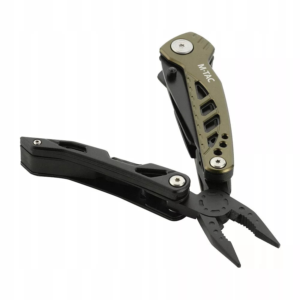 M-TAC daugiafunkcis įrankis MULTITOOL Type 2 Green/Black su dėklu