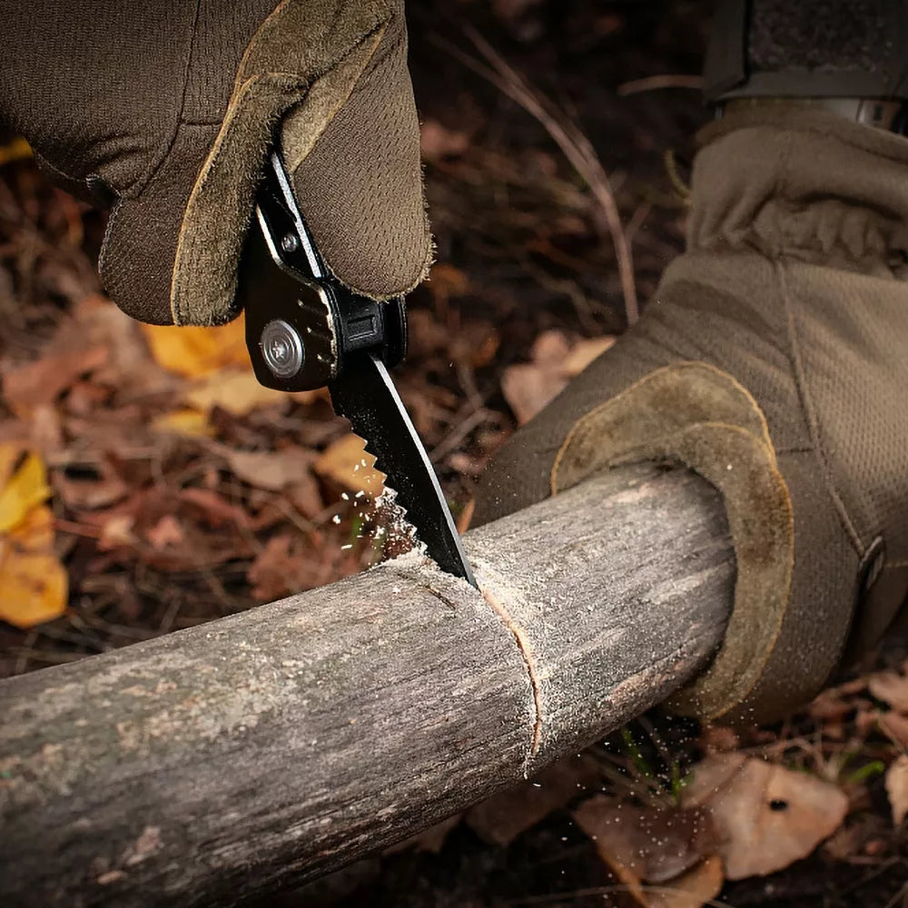 M-TAC daugiafunkcis įrankis MULTITOOL Type 2 Green/Black su dėklu