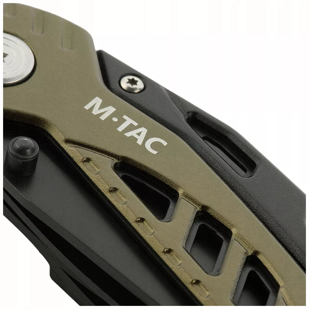 M-TAC daugiafunkcis įrankis MULTITOOL Type 2 Green/Black su dėklu