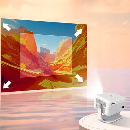 „Magcubic L018“ išmanusis LED projektorius, „Full HD 1080p“, palaiko 4K, „Android“, „Wi-Fi“, „Bluetooth“ garsiakalbis, 2025