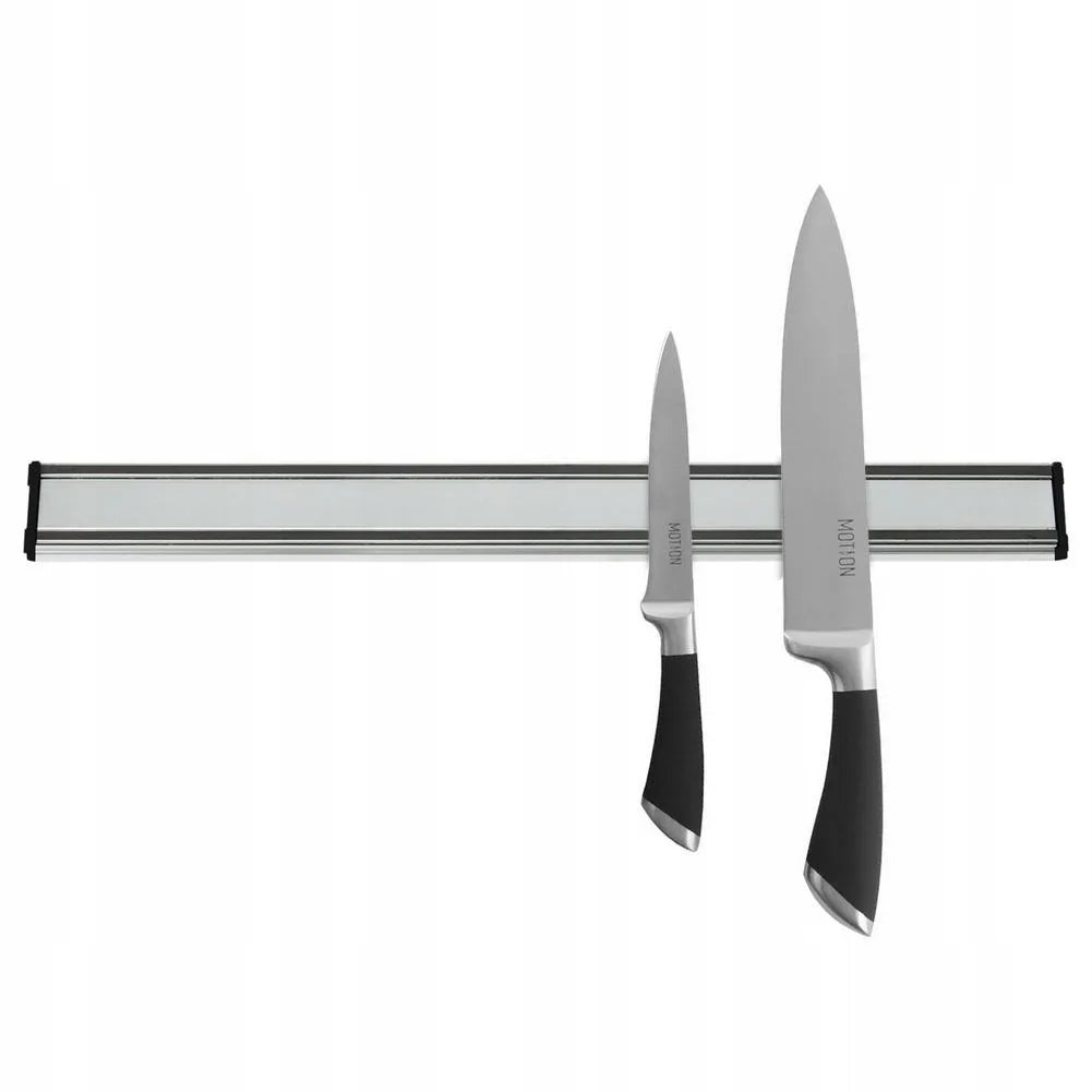 Magnetinė virtuvės juosta peiliams ir įrankiams, ilga, metalinė, 47,5 cm