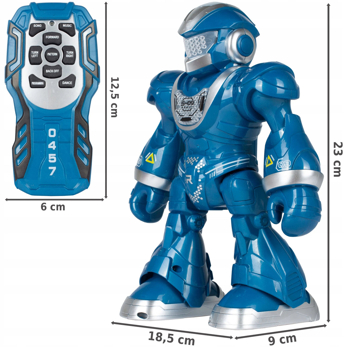 „MalPlay“ nuotoliniu būdu valdomas interaktyvus robotas, šoka, vaikšto ir dainuoja