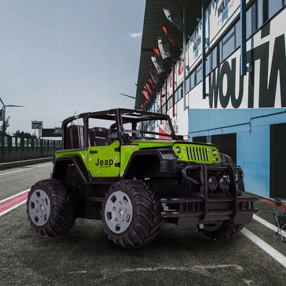 MalPlay nuotoliniu būdu valdomas metalinis visureigis „Jeep“ RC 1:20
