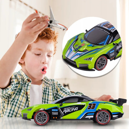 „MalPlay“ nuotoliniu būdu valdomas RC automobilis 1:12 su LED apšvietimu