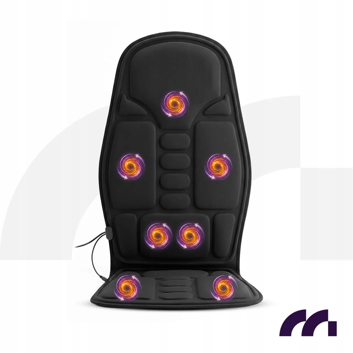 MalTec SeatVibe šildomas vibruojantis masažo kilimėlis kėdei ir automobilio sėdynei