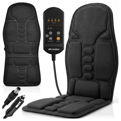 MalTec SeatVibe šildomas vibruojantis masažo kilimėlis kėdei ir automobilio sėdynei