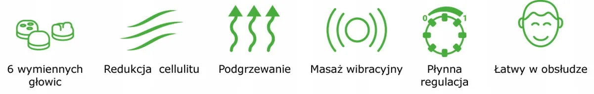 Masažuoklis Medivon ME-7711 su šildymu nuo celiulito