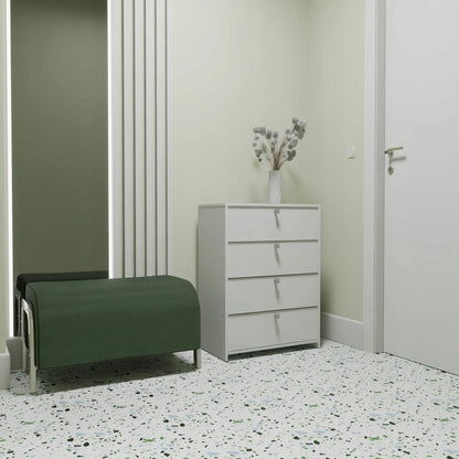 Matkam RUB460 batų spintelė, balta, kompaktiška ir talpi