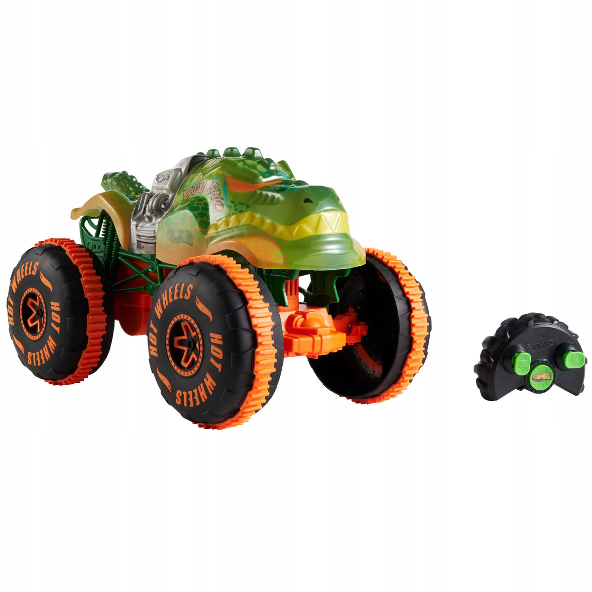 „Mattel Hot Wheels Monster Truck R/C Rageasaur“ 1:15 nuotoliniu būdu valdomas automobilis