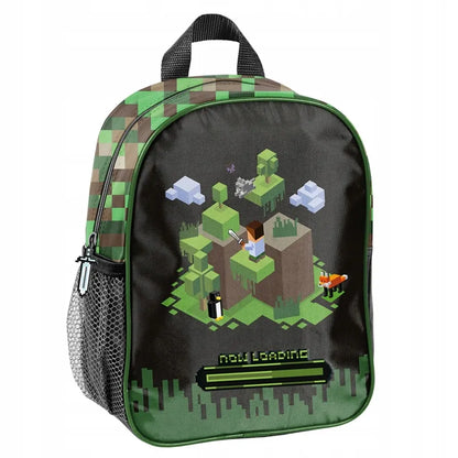 Mažas darželio kuprinės modelis berniukams Minecraft Game