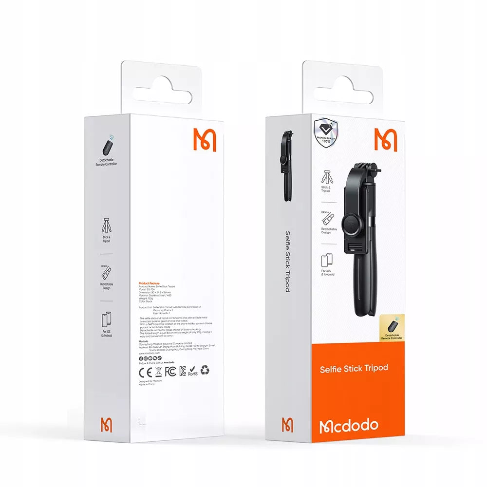 Mcdodo asmenukių lazda trikojis Bluetooth stovas ilgas skirtas iPhone Samsung