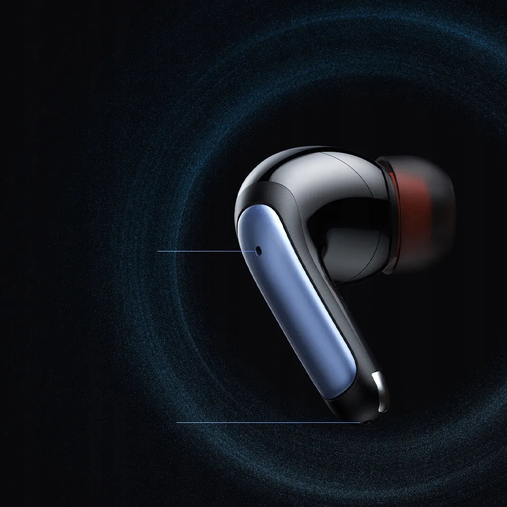 „McDodo N2 Pro“ belaidės į ausis kišamos „Bluetooth“ ausinės su mikrofonu, įkrovimo dėklu ir ANC