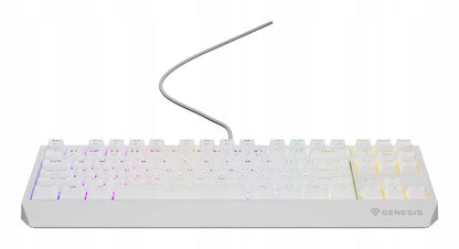 Mechaninė žaidimų klaviatūra Genesis Thor 230 TKL US RGB, Outemu Red