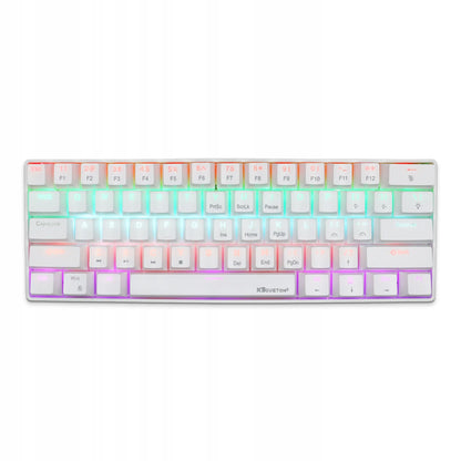 Mechaninė žaidimų klaviatūra KB61, RGB, 60 %, „Blue Switch“, laidinė