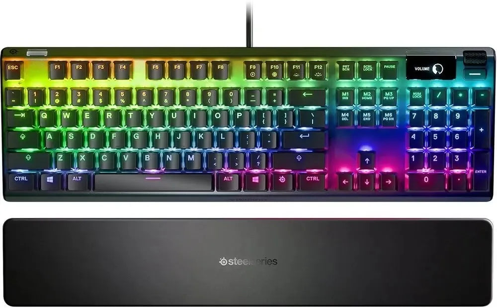 Mechaninė žaidimų klaviatūra SteelSeries Apex 7 QX2 Red Switch 64636 su LED apšvietimu