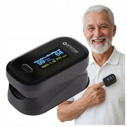 Medicininis piršto pulso oksimetras OLED