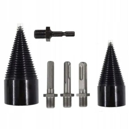 Medienos skaldymo grąžtai, 2 vnt., 38–42 mm
