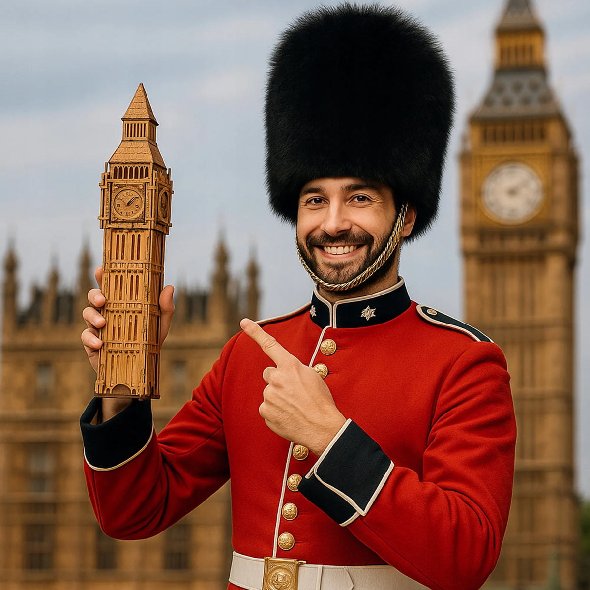 Medinė 3D dėlionė „Big Ben“ – edukacinis žaidimas ir konstravimo rinkinys
