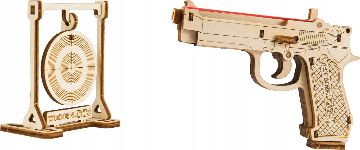 Medinis mechaninis BRT-9 modelis – Wooden.City 3D dėlionė