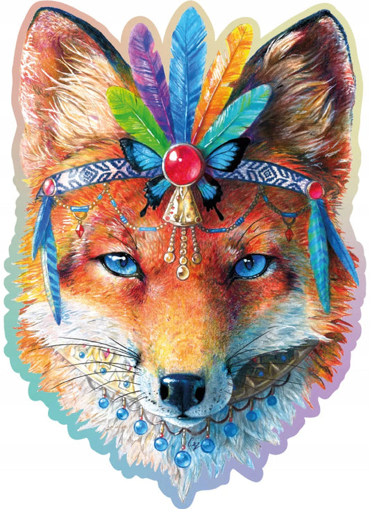 Medinis „WoodenCity“ dėlionių rinkinys „Mystic Fox“, 250 detalių
