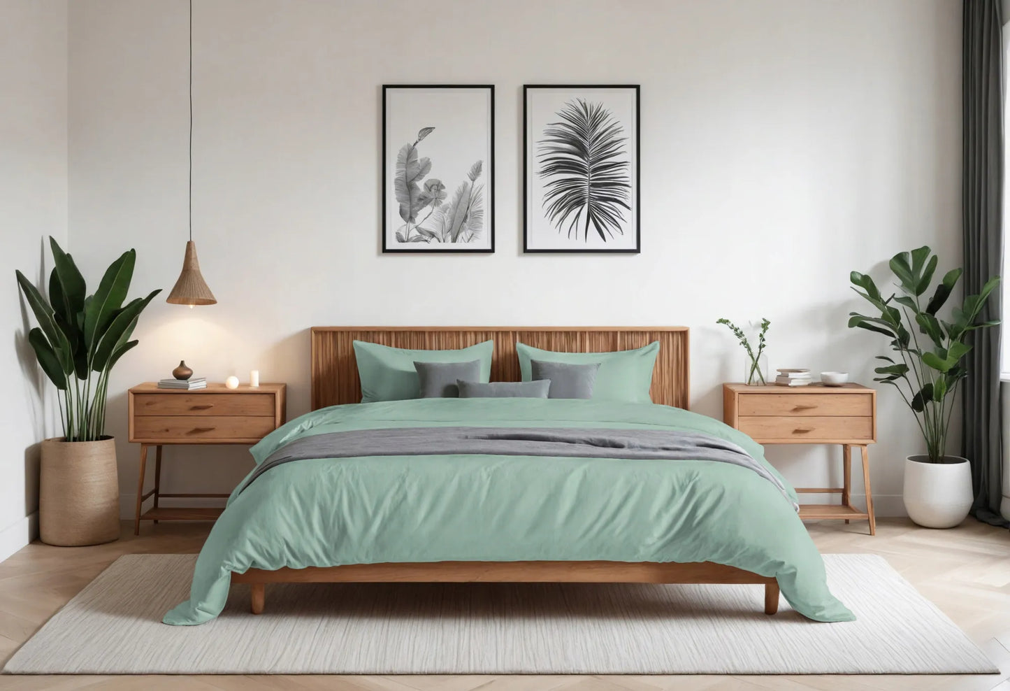 Medvilninė patalynės komplektas 160x200 cm + 2 užvalkalai 70x80 cm