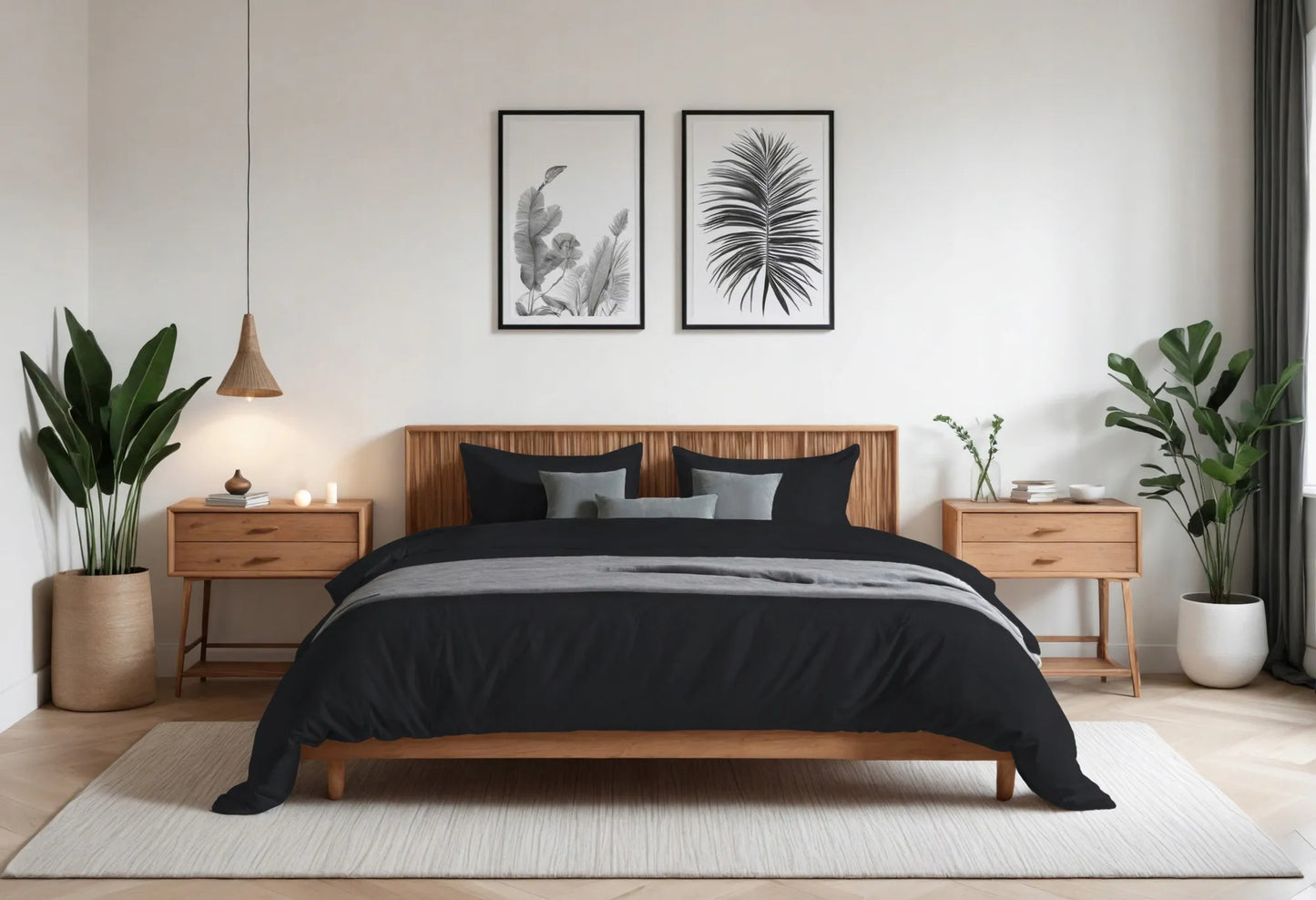 Medvilninės patalynės komplektas 200x220 + 2 užvalkalai 70x80