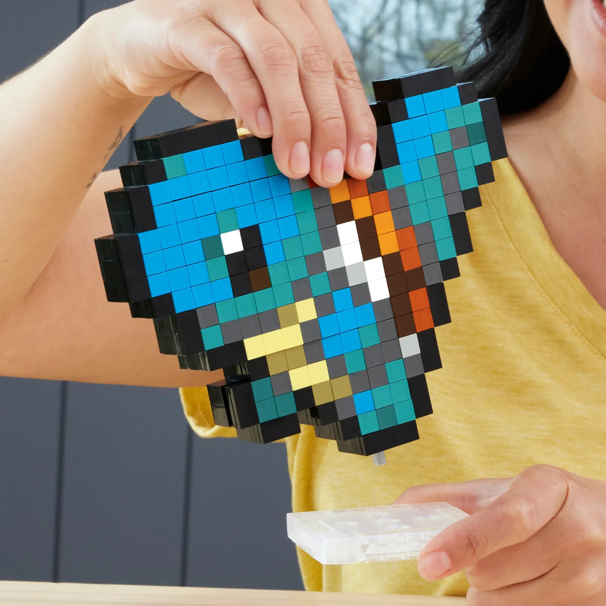 MEGA CONSTRUX kaladėlių rinkinys 367 el. POKEMON SQUIRTLE PIXEL ART