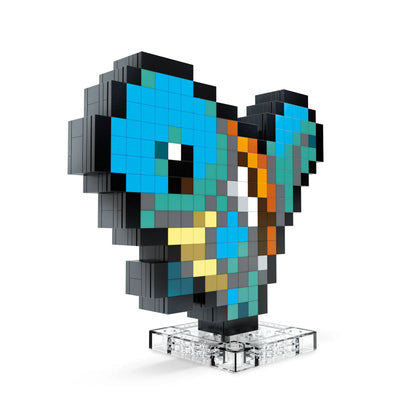 MEGA CONSTRUX kaladėlių rinkinys 367 el. POKEMON SQUIRTLE PIXEL ART