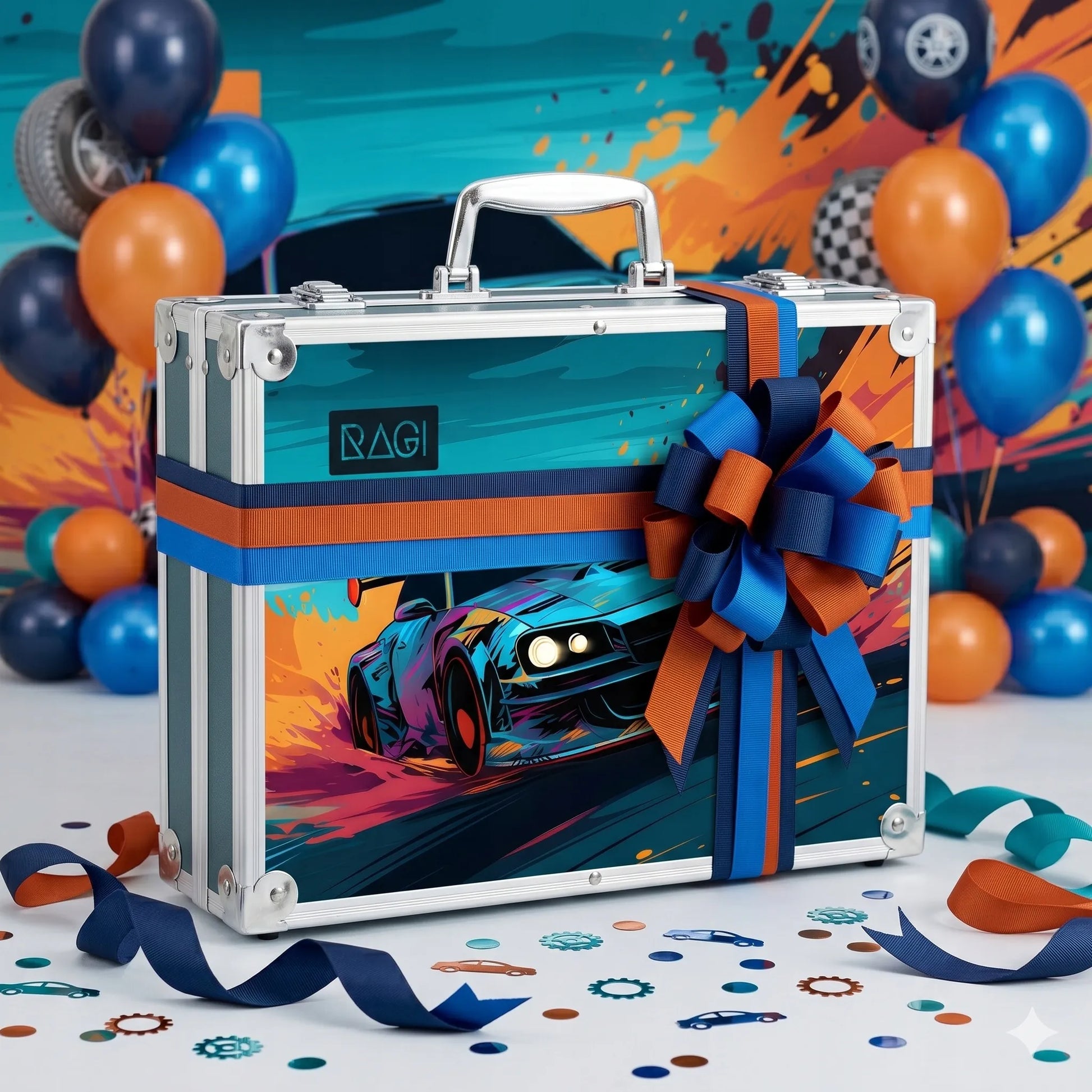 Menų rinkinys vaikams su lagaminu 145 el.